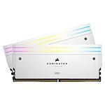 Corsair Dominator Titanium RGB White 2 x 32 Go 64 Go DDR5 6000 MHz CL30 Monter son pc gamer myKonfig
